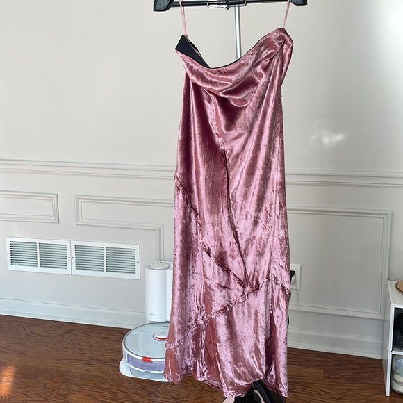 Free People Velvet Midi Skirt - Picture 4 of 7